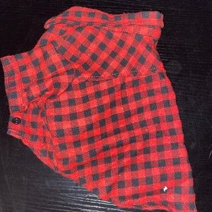 Plaid Small Dog Top